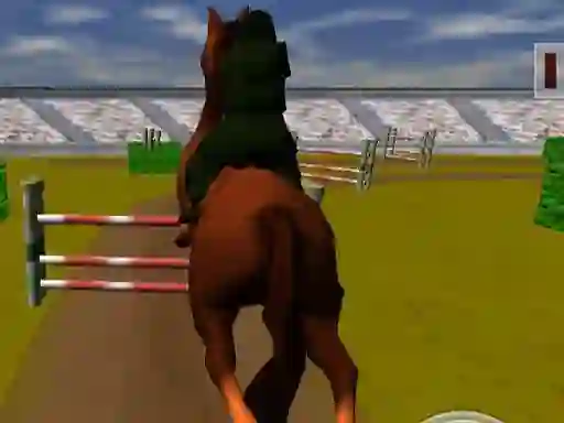Logħba Jumping Horse 3d onlajn