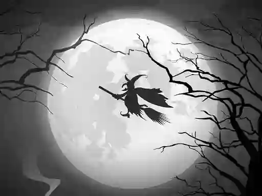 Logħba The Night Of the Witches Jigsaw onlajn