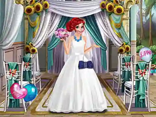 Logħba Princess wedding dress onlajn