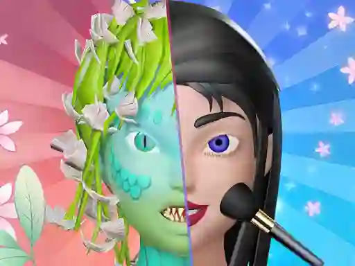 Logħba Monster Makeup 3D onlajn