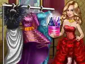 Logħba Sery Haute Couture Dolly Dress Up onlajn