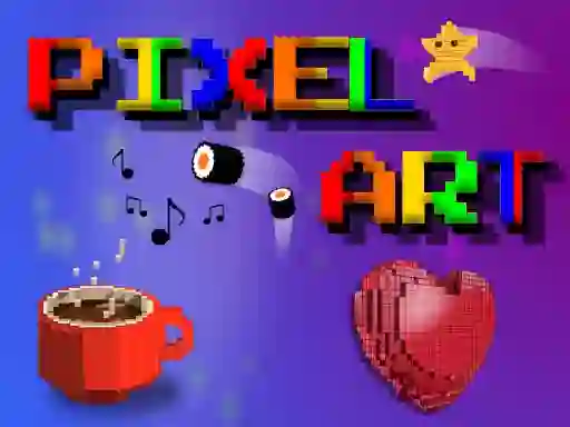 Logħba Pixel Art onlajn