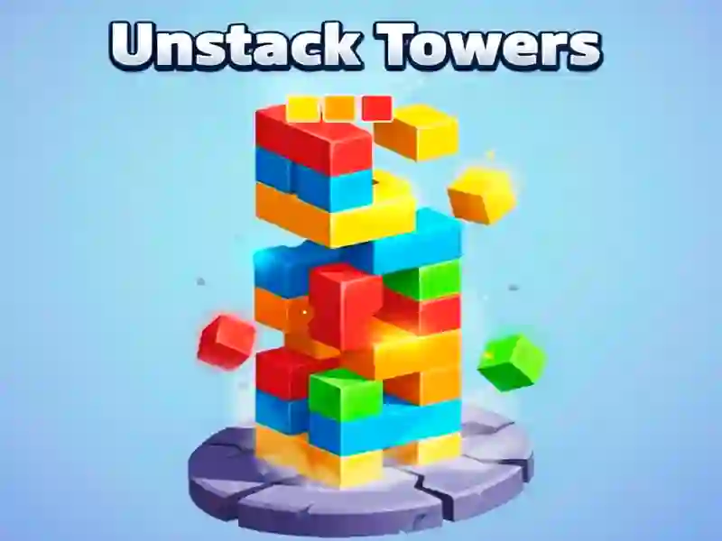 Logħba Unstack Towers onlajn