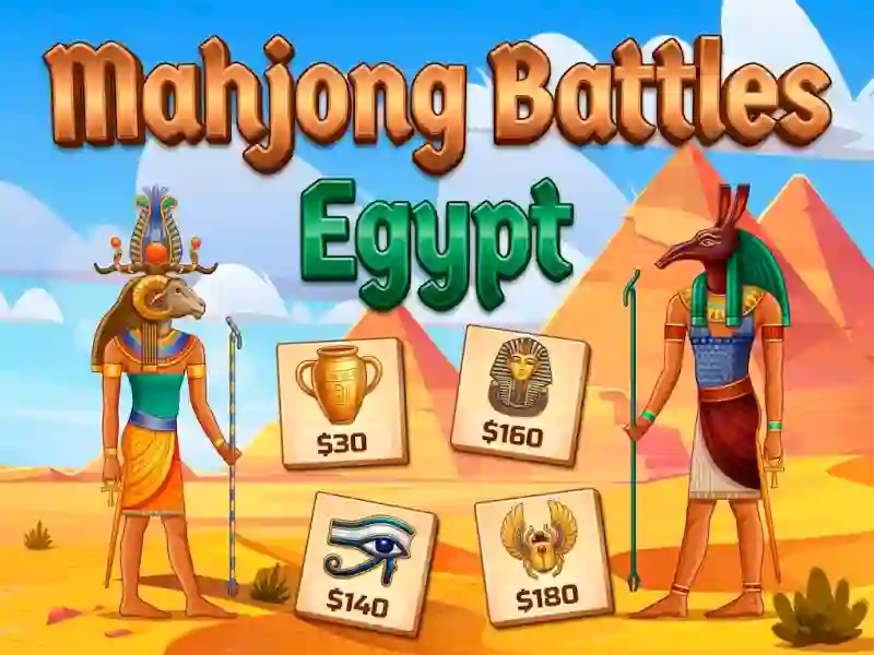 Logħba Mahjong Battles Egypt onlajn