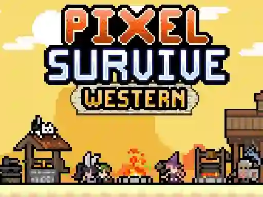 Logħba Pixel Survive Western onlajn