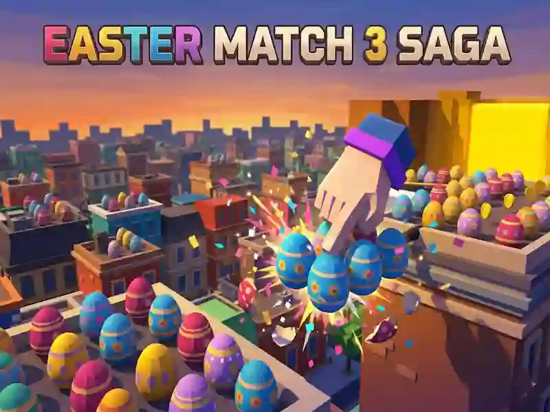 Logħba Easter Match 3 Saga onlajn