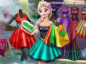 Logħba Ice Queen Realife Shopping onlajn