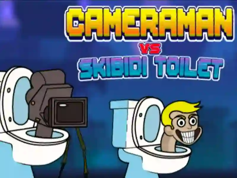 Logħba Toilet Man vs Cameraman Squid Sniper onlajn