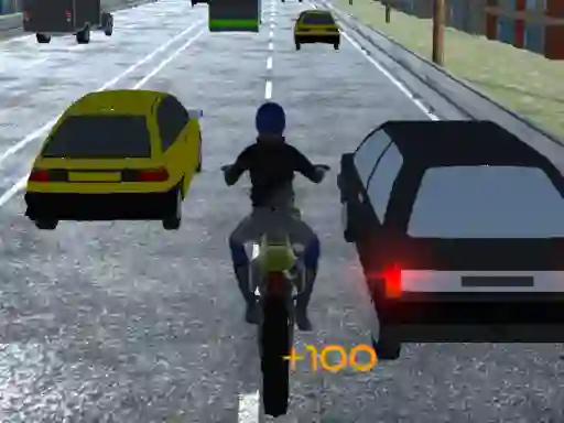 Logħba Motorbike Traffic onlajn