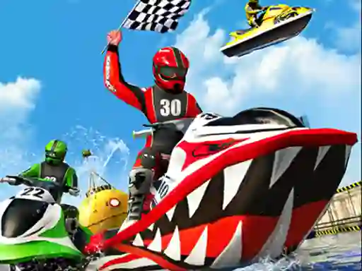 Logħba Jet Ski Water Boat Racing onlajn
