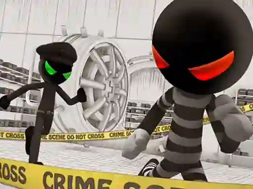 Logħba Stickman City Shooting onlajn