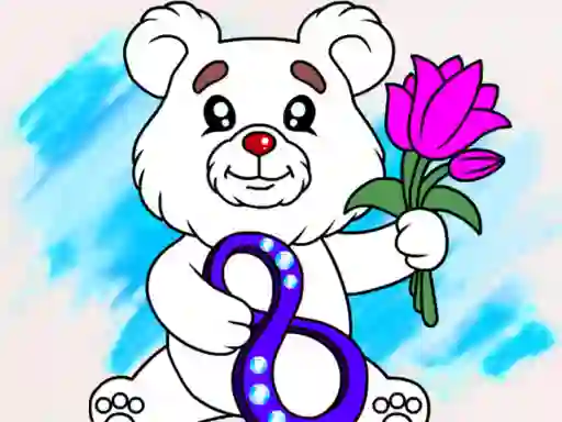 Logħba March Coloring Book onlajn
