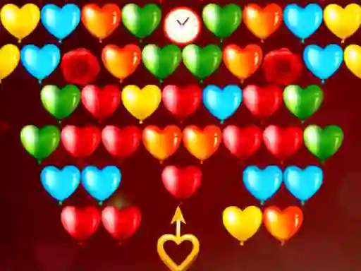 Logħba Bubble Shooter Valentines onlajn