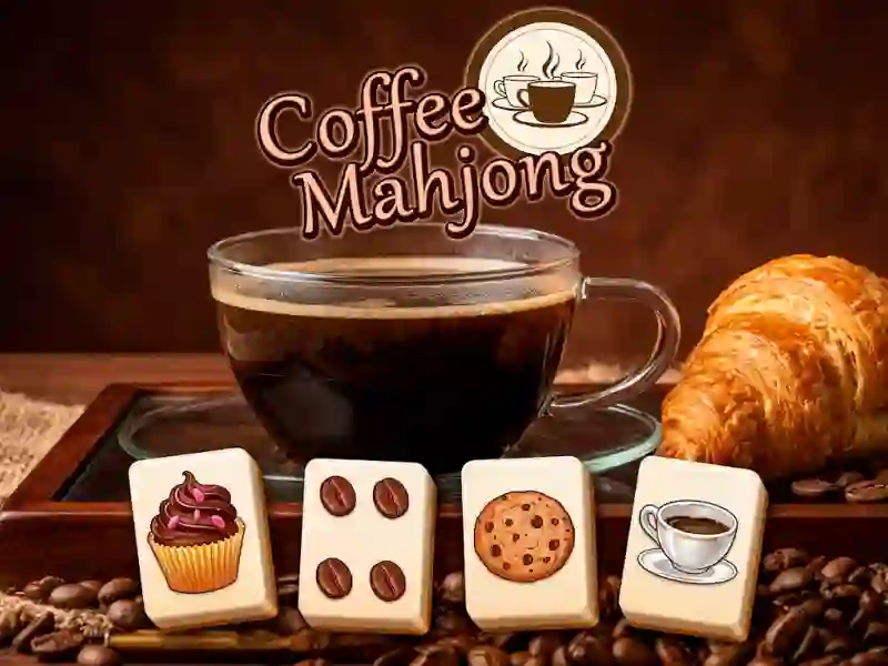 Logħba Coffee Mahjong onlajn