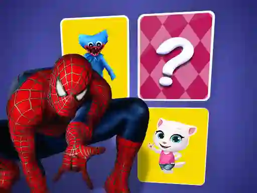 Logħba Spiderman Memory Card Match onlajn