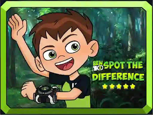 Logħba Ben 10 Spot the Difference onlajn
