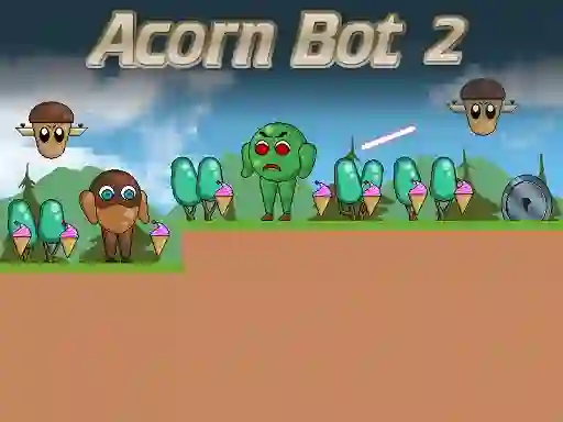 Logħba Acorn Bot 2 onlajn
