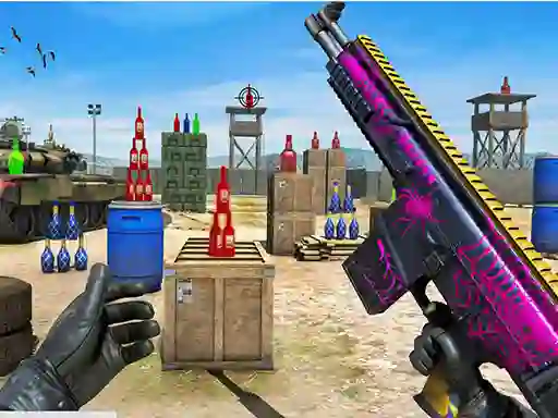 Logħba Bottle Shooter onlajn