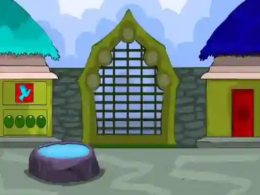 Logħba Hut Village Escape onlajn
