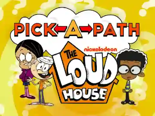 Logħba The Loud House Pick-a-Path onlajn