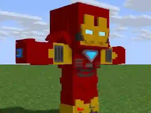 Logħba Spot The Differences: Block Craft onlajn