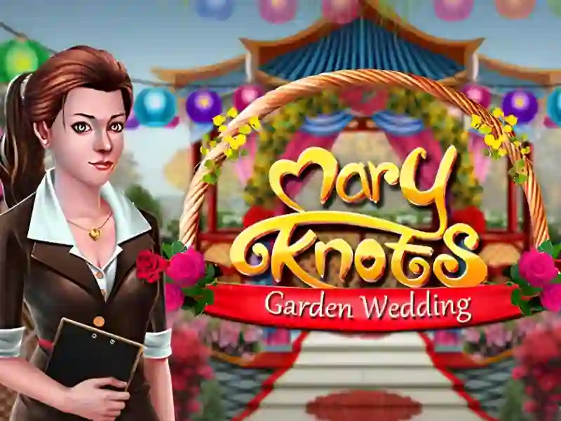 Logħba Mary Knots Garden Wedding Hidden Object onlajn