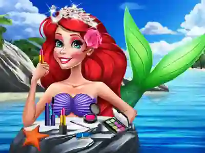 Logħba Princesses: summer makeup onlajn