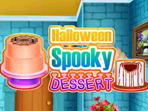 Logħba Halloween Spooky Dessert onlajn