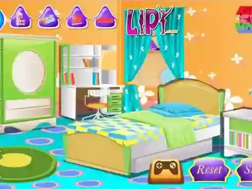 Logħba Kids Bedroom Decoration onlajn