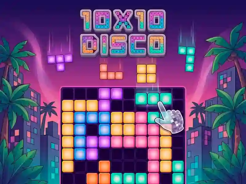 Logħba 10x10 Disco onlajn