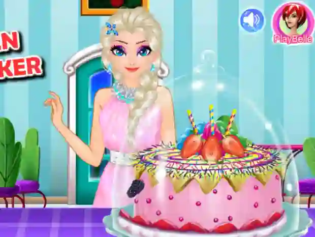 Logħba Ice queen royal baker onlajn