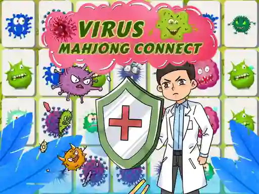 Logħba Virus Mahjong Connection onlajn