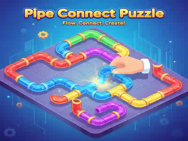 Logħba Pipe Connect Puzzle onlajn