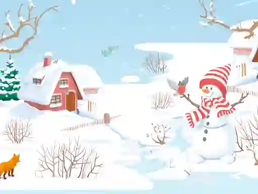 Logħba Snowman Slide onlajn