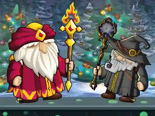 Logħba Wizard Santa Jump onlajn