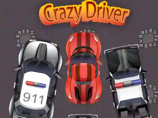 Logħba Crazy Driver Police Chase onlajn