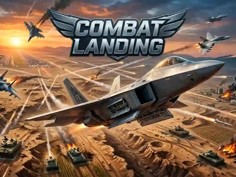 Logħba Combat Landing onlajn