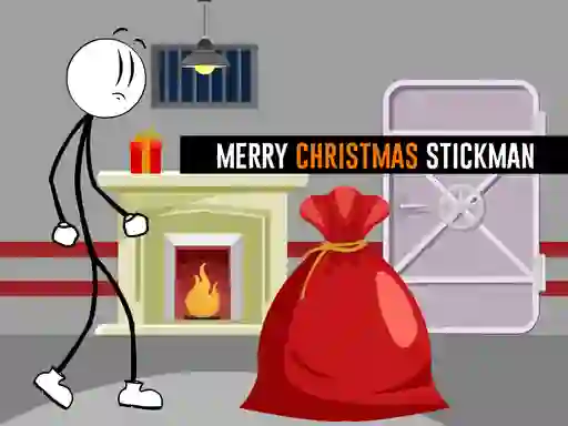 Logħba Merry Christmas Stickman onlajn