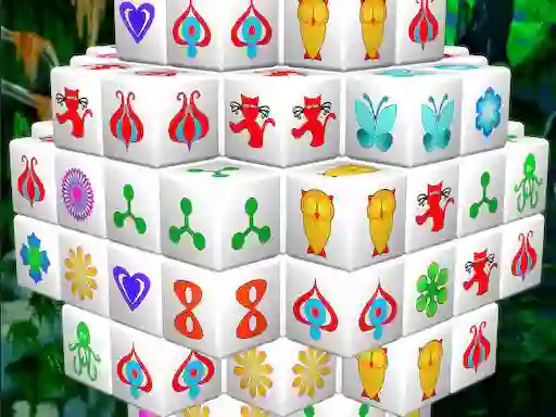 Logħba Mahjong Connect 3d onlajn