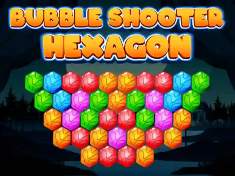 Logħba Bubble Shooter Hexagon onlajn