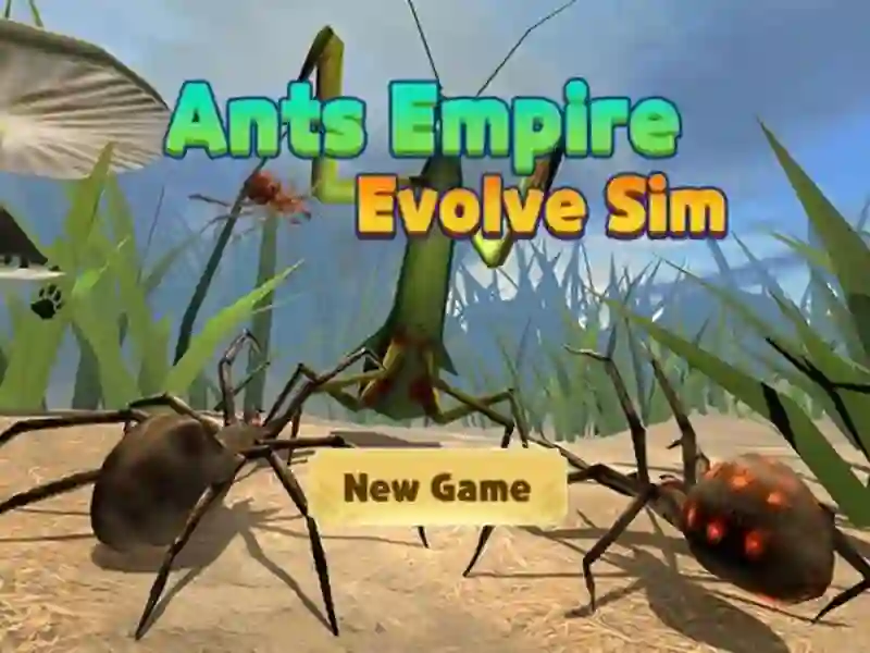 Logħba Ants Empire Evolve Sim onlajn