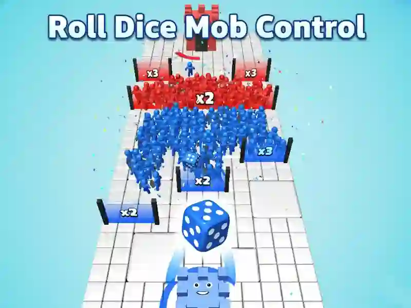 Logħba Roll Dice Mob Control onlajn