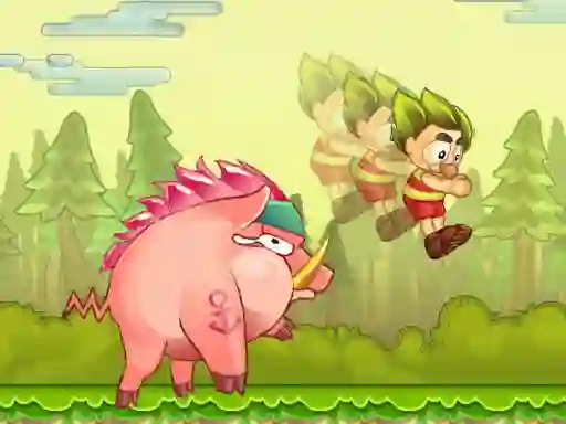 Logħba Super Jungle run Adventure? onlajn