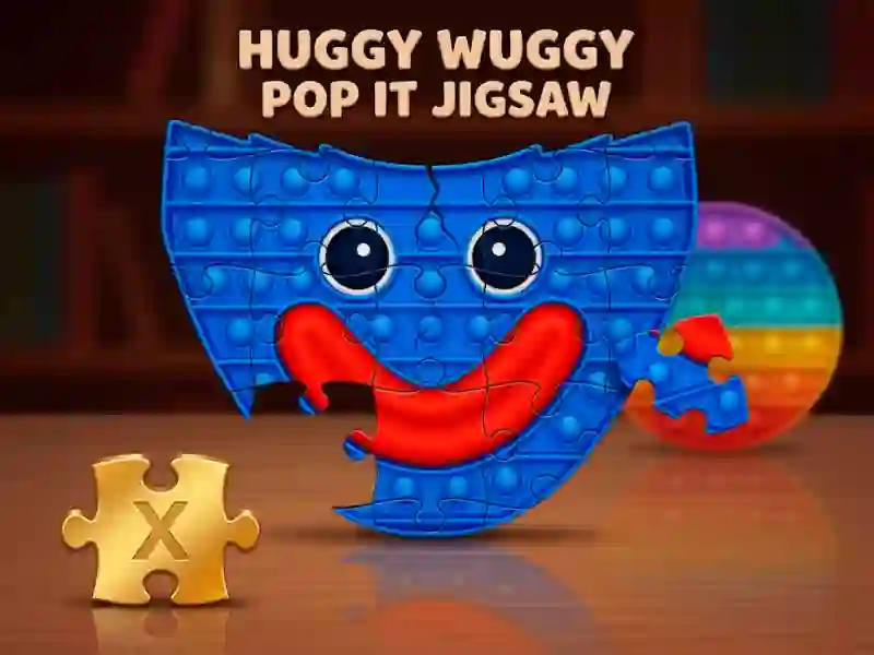 Logħba Huggy Wuggy Pop It Jigsaw onlajn