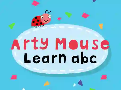 Logħba Arty Mouse Learn Abc onlajn