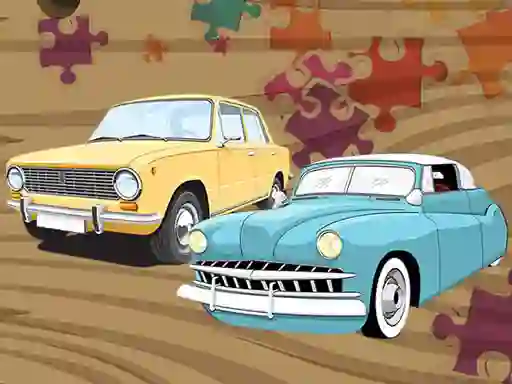 Logħba Old Timer Car Jigsaw onlajn