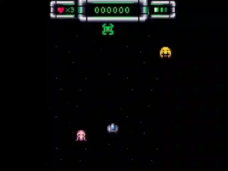 Logħba Space Eaters 2D onlajn