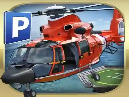 Logħba Helicopter Parking & Racing Simulator onlajn
