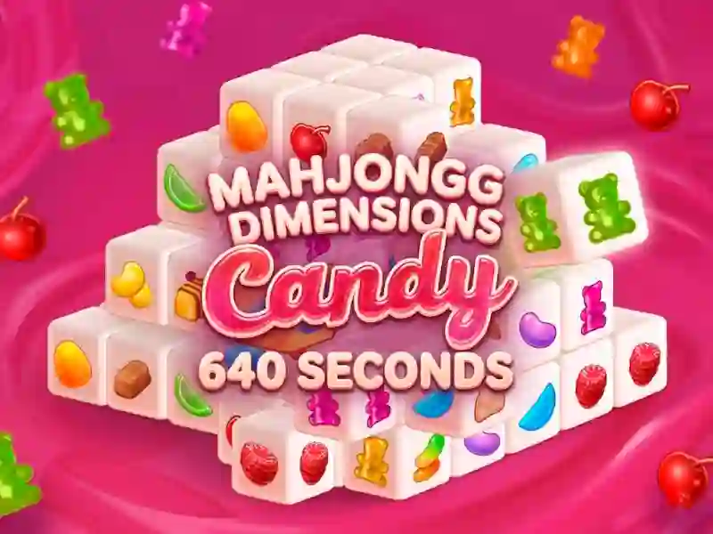 Logħba Mahjongg Dimensions Candy 640 seconds onlajn