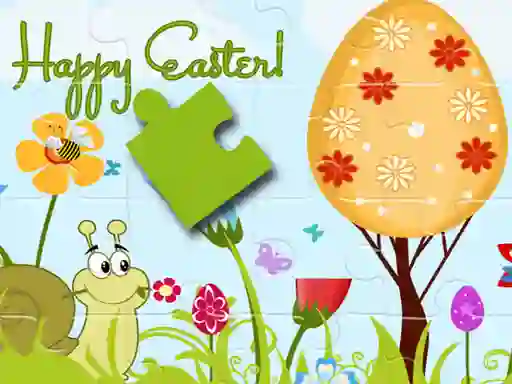 Logħba Happy Easter Puzzle onlajn